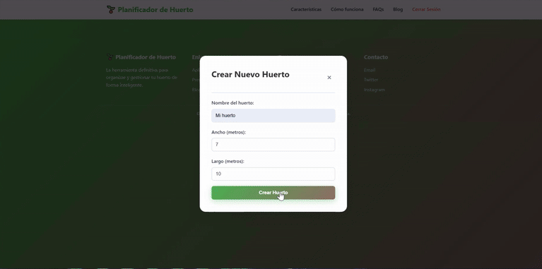 Demo de planificatuhuerto.com